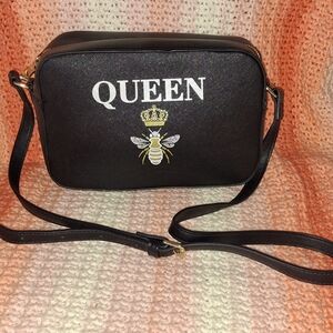 Black Queen Crossbody Bag